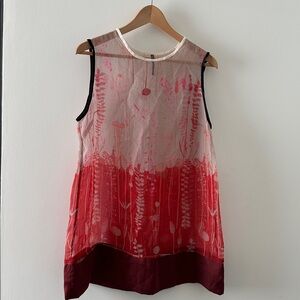 ⭐️LIVIANA CONTI  sleeveless sheer blouse size 42